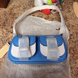 NWT Michael Kors Blue Women's Bag